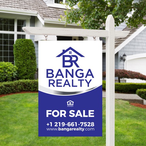 REAL ESTATE FOR SALE SIGN