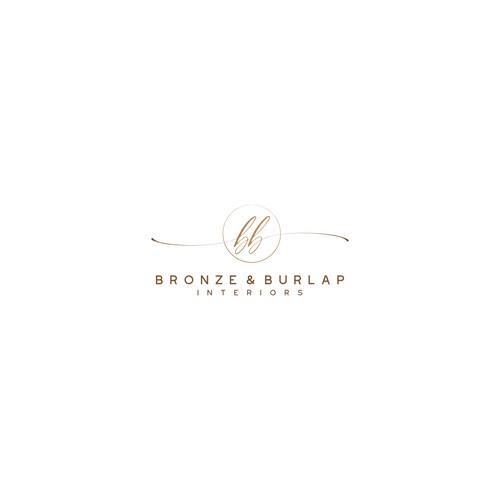 Minimalist logo for a interior designer