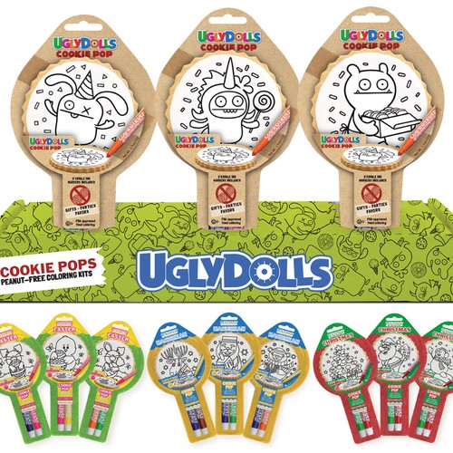 Package Design for Cookie Pops