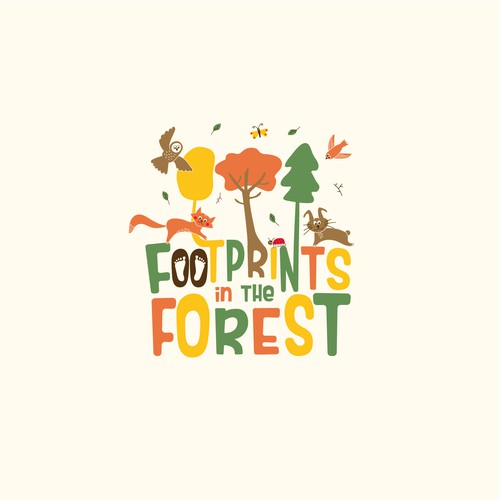 Logo for forest education for pre school children