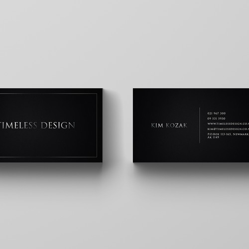 Clean, Elegant Business Card