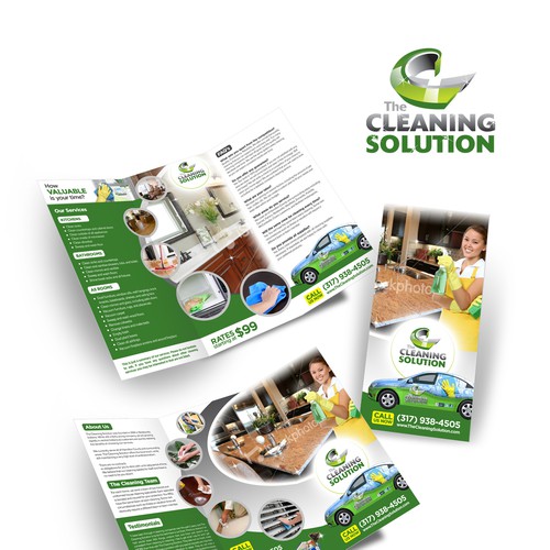 Brochure Design Needed For The Cleaning Solution