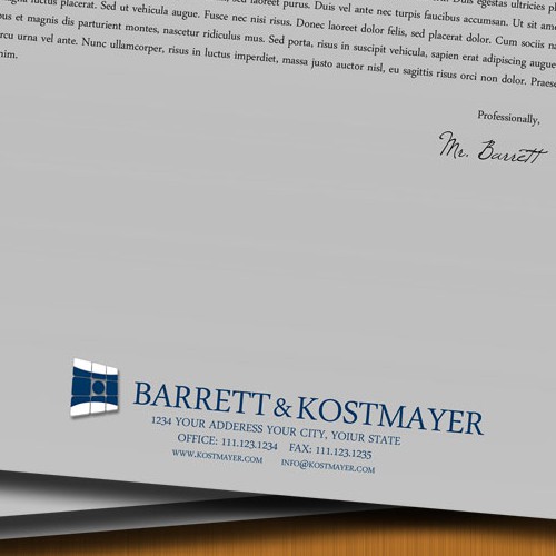 CPA Firm Letterhead and Logo Design