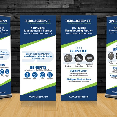 Design a Display Banner for 3Diligent