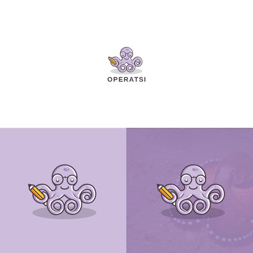  Octopus logo for business tool, Operatsi 