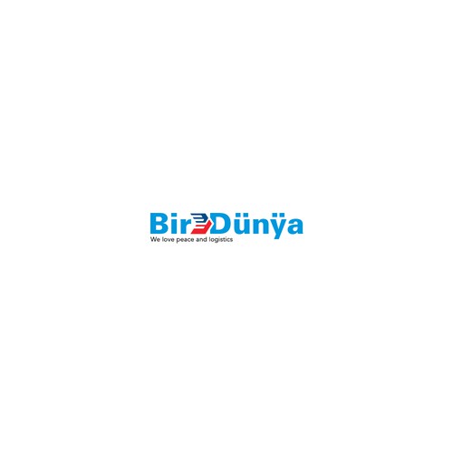 Logo design concept for a logistics company