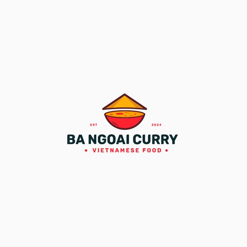 BA NGOAI CURRY Logo Design