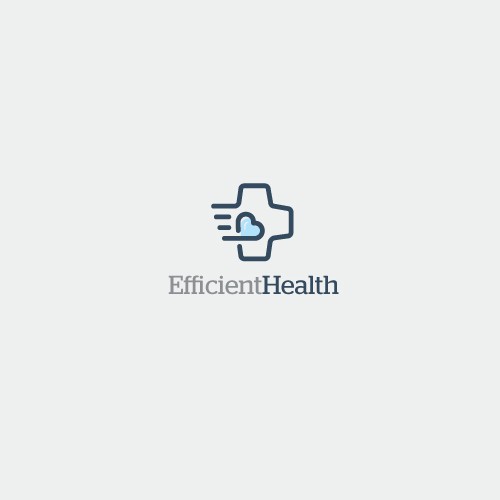 Modern and simple logo for healthcare industry