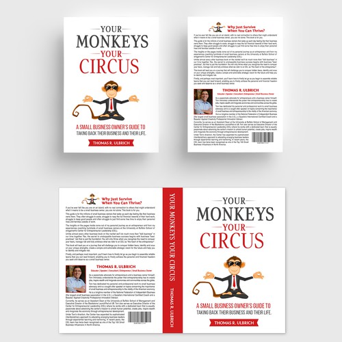 Design an attention grabbing cover for the next best selling business book