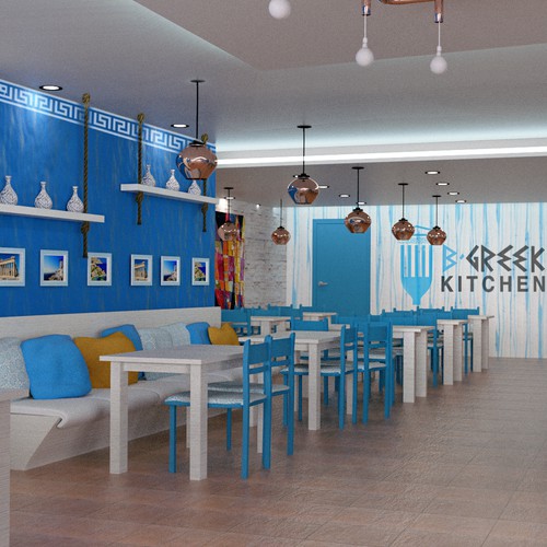 Greek restaurant design