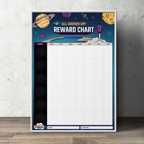 All Grown Up Reward Chart