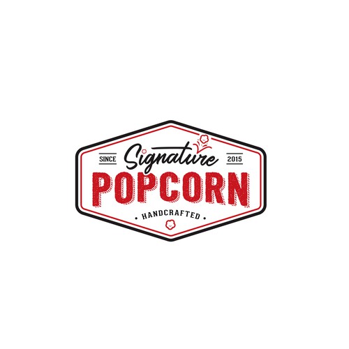 Classic Logo for popcorn business