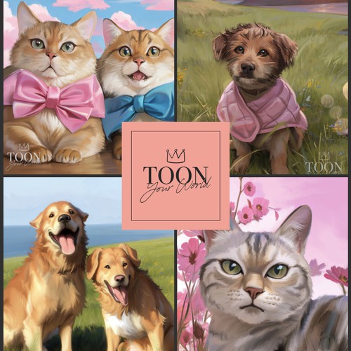 Custom Pet Portraits 