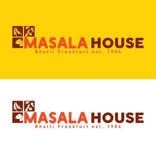 Logo for an Idian grocery Store - Masala House