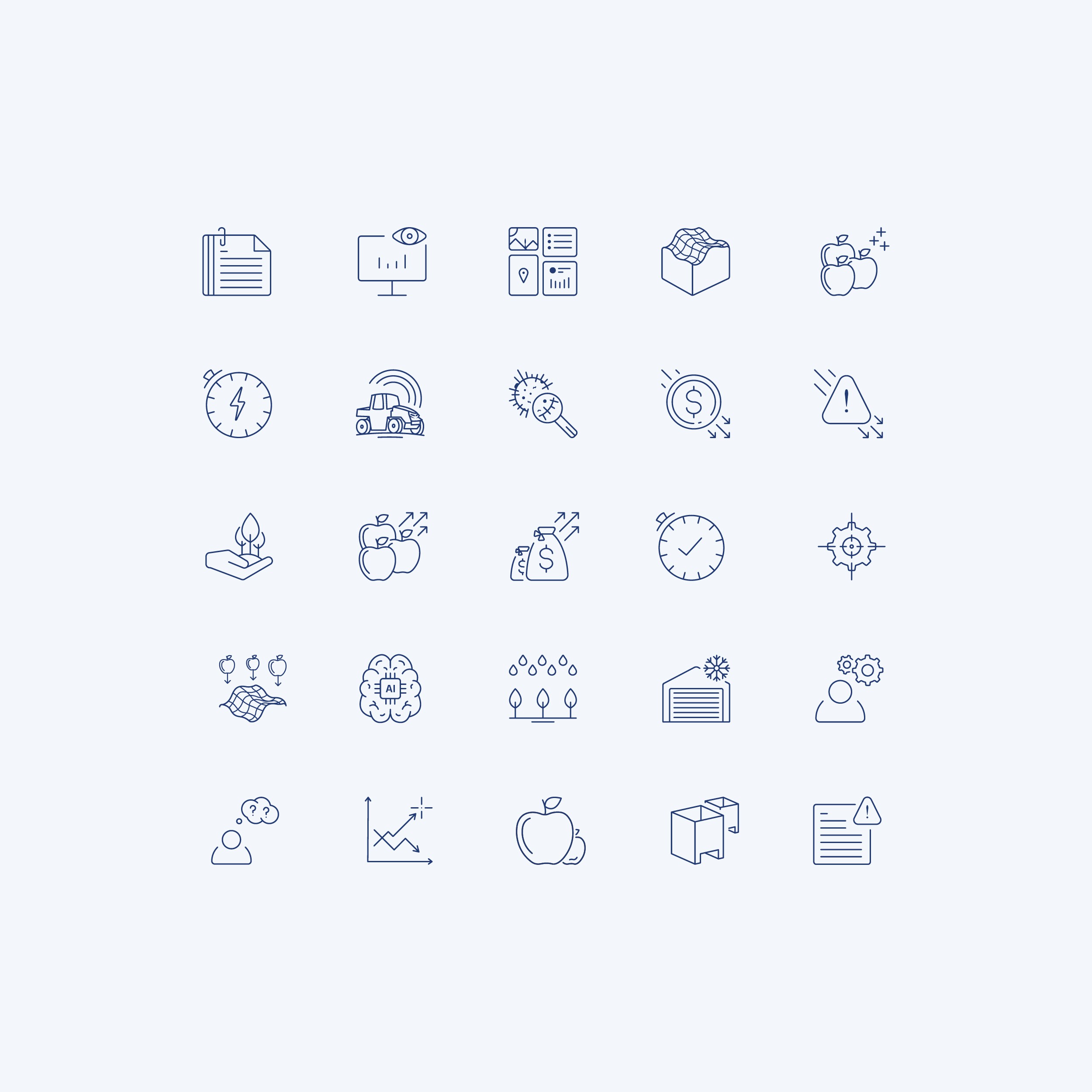 Icons for website