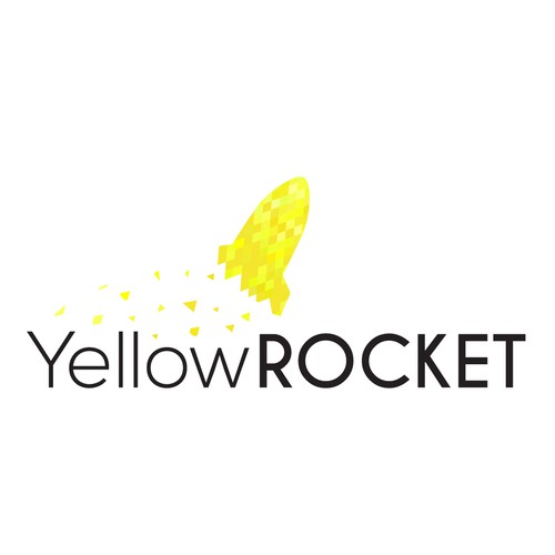Modern Logo For Yellow Rocket
