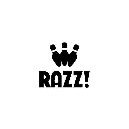 Simple and Clean logo design concept for Razz!