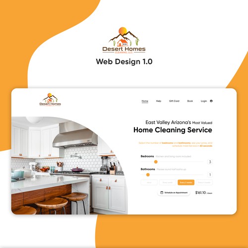 Webdesign for Cleaning Company