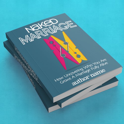 clean, simple book cover design.