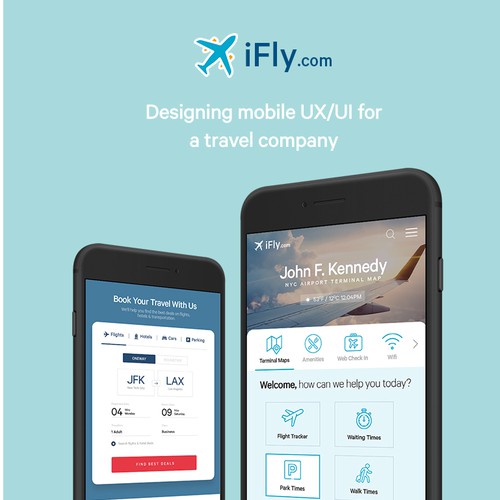 Mobile UI Design & UX Strategy for Travel Booking Company