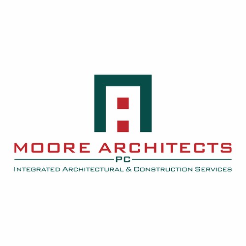 Moore Architects logo design