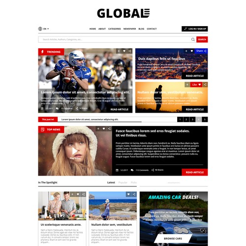 News Website