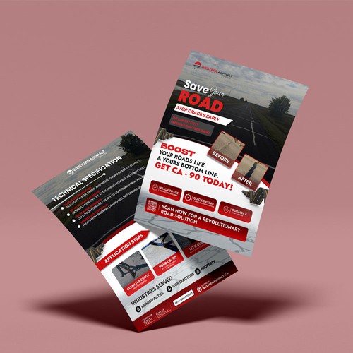 WESTERN ASPHALT Products || Flyer Design