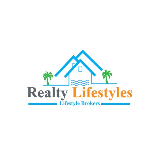 A Organic  logo of a Real estate company