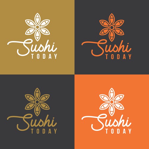 Logo Redesign Concept for Sushi Restaurant