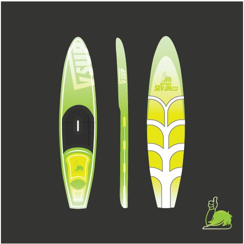 7sup Paddle Board Design