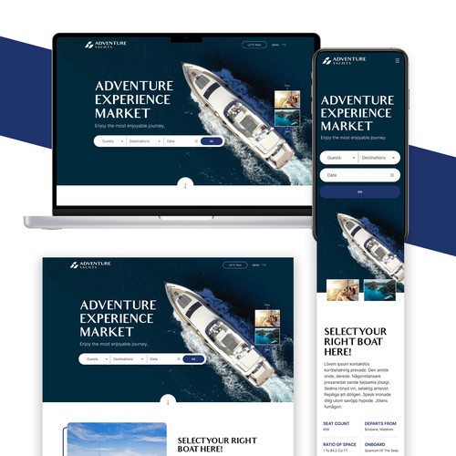 Yatch Services Web Design