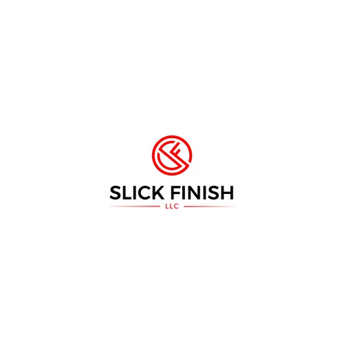 Slick Finish LLC Logo Design