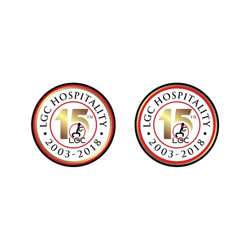 Design a 15th Anniversary Logo for LGC Hospitality