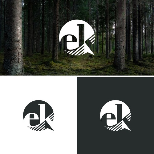 ek logo design