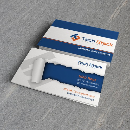 TECH business cards