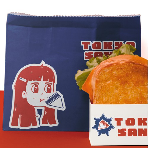 Cute logo for Tokyo Sando