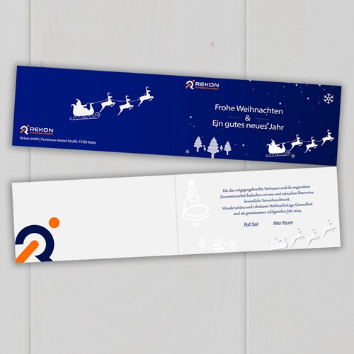 Christmas card/ Weihnachtskarte