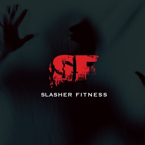 Horror theme logo for a gym