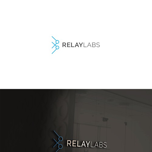 Relaylabs logo concept