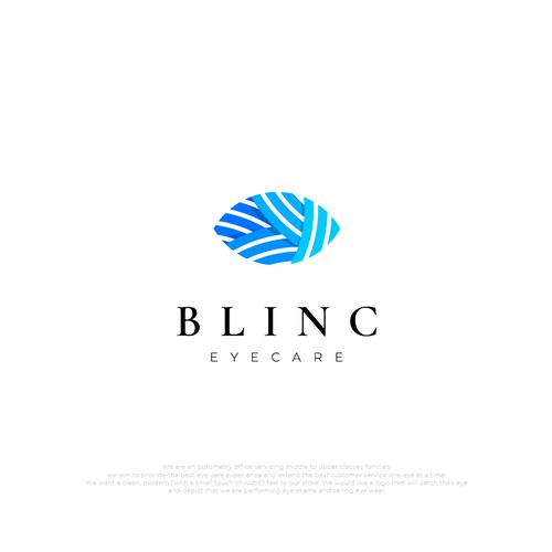 Blinc Eye Care Logo Design