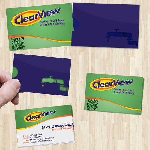 Help Clearview with a New Business Card