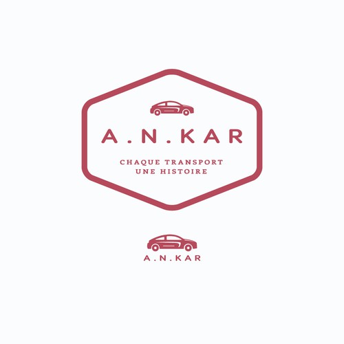 Logo concept for a car rental with chauffeur