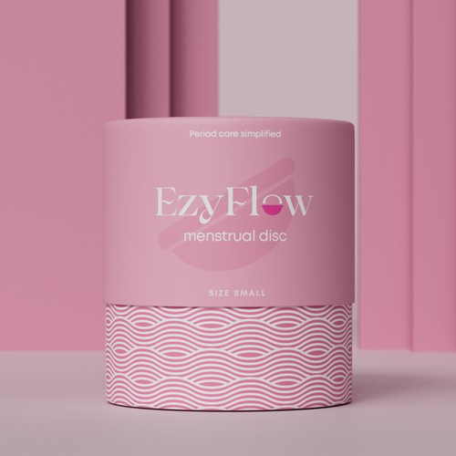 Menstrual Disc Packaging Design