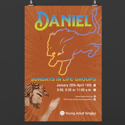 Daniel - Sundays in Life Groups POSTER