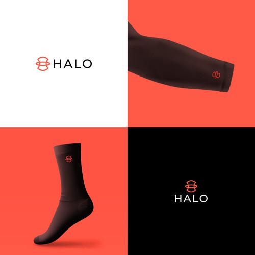 letter H + halo