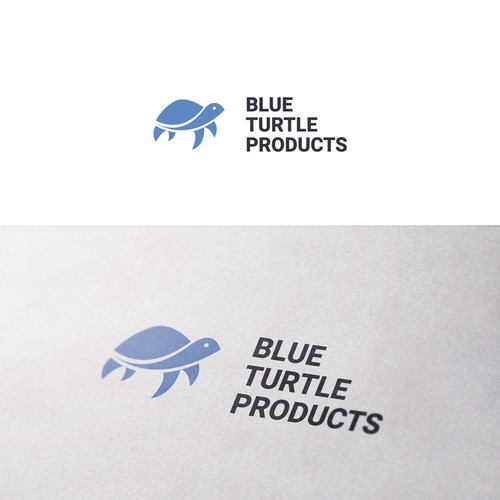 Blue Turtle Products logo design