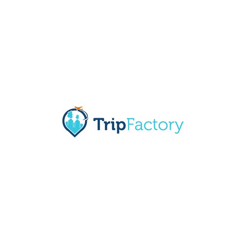 tripfactory logo for travel & hotel