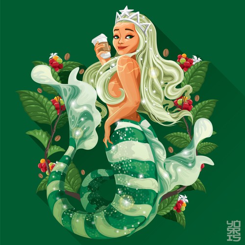 Starbucks Mermaid