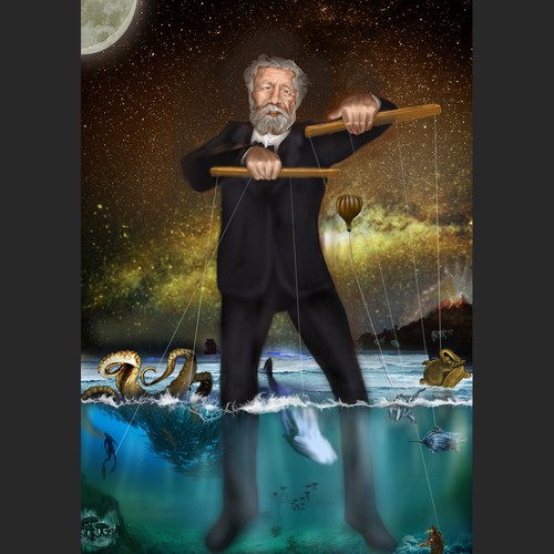 SciFi Illustration - Jules Verne