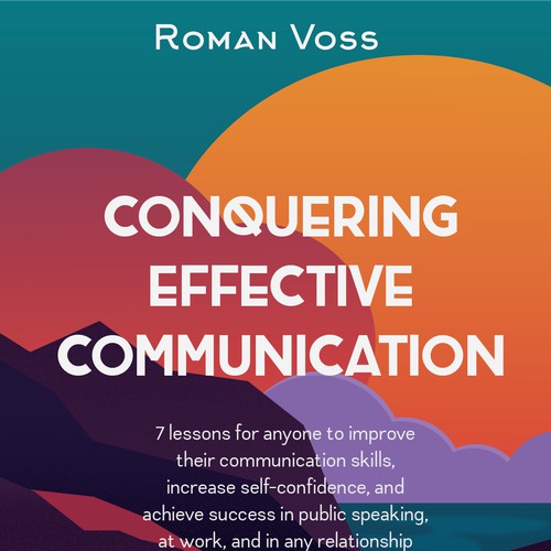 Clean and professional cover for effective communication